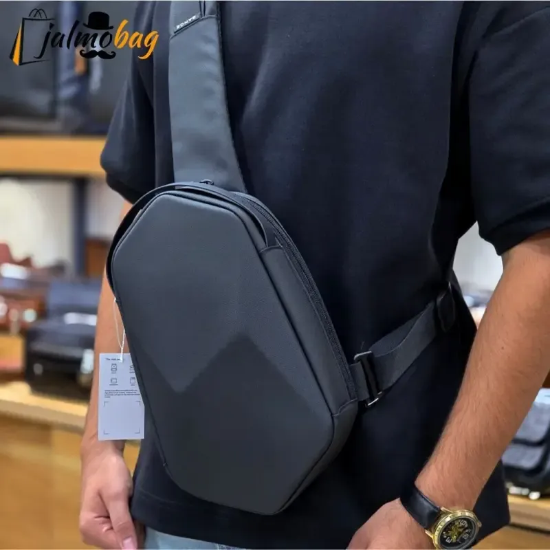 بادی بگ هاردکیس بنج ضد آب پارچه اسکین وارداتی پورت تایپ C و USB دسته عینک دار - تصویر 4