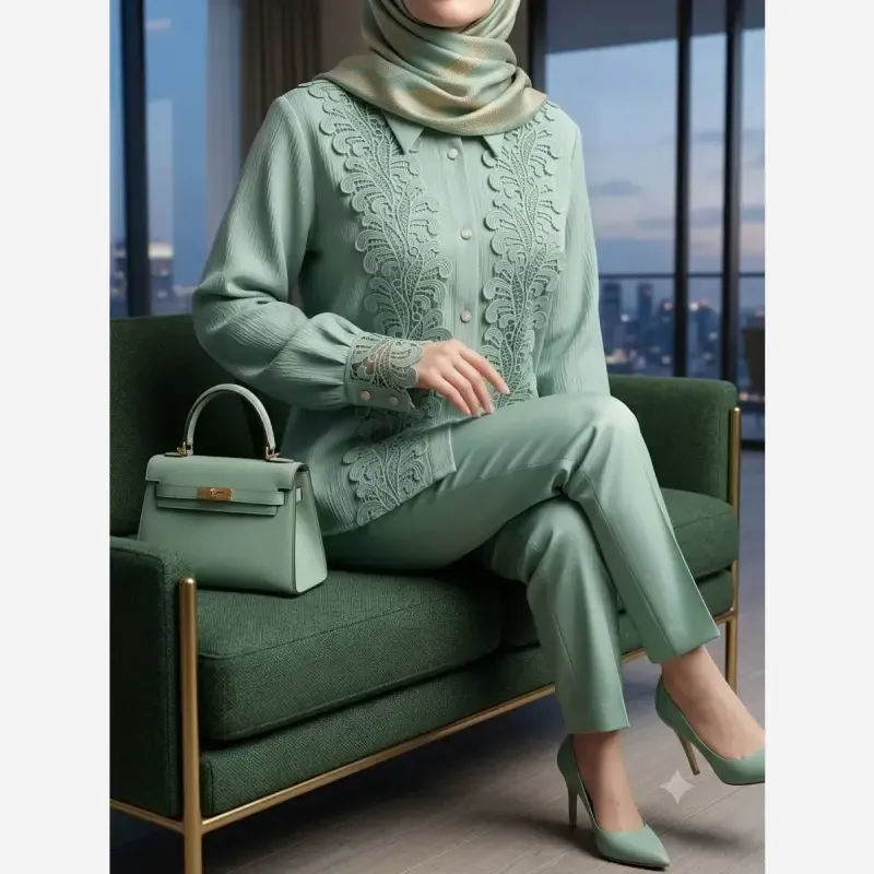 شومیز زنانه جنس توکی کراش مدل آیسو سایز 36 تا 58 - تصویر 2