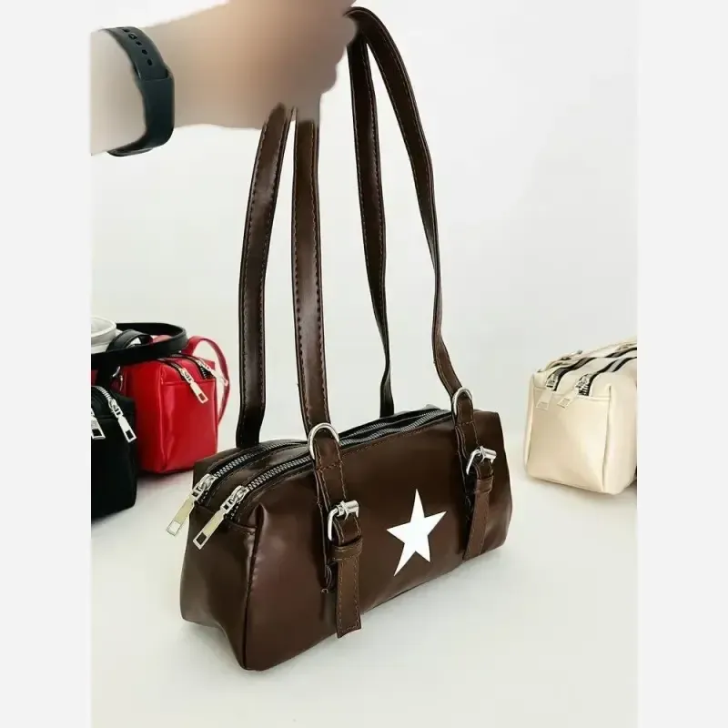 کیف ستاره ای مدل نوا رنگ بندی متنوع سایز 27 در 13 - تصویر 4