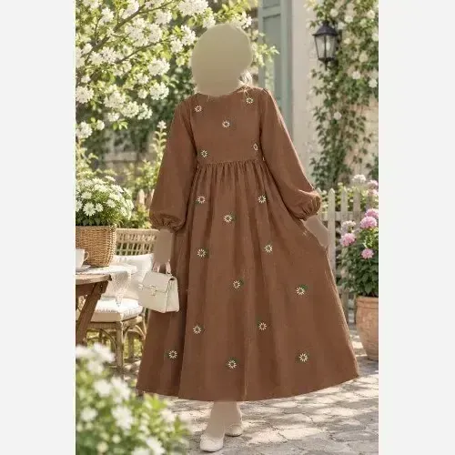 پیراهن لینن زنانه تابستانه فری سایز مدل محیا