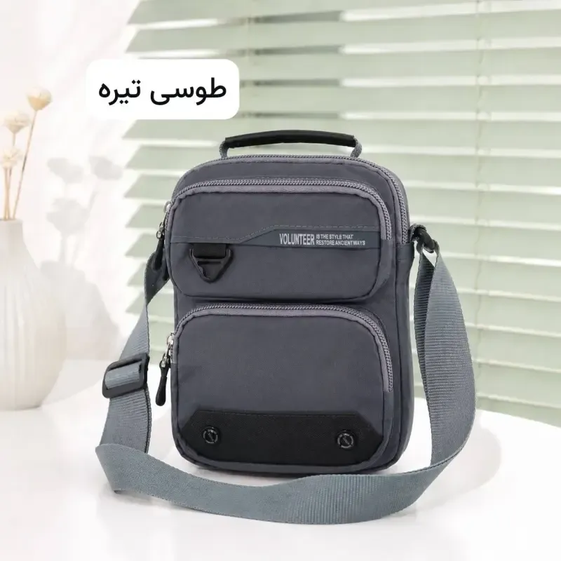 کیف مردانه پارچه ای اسپرت و روزمره بند دار - تصویر 2
