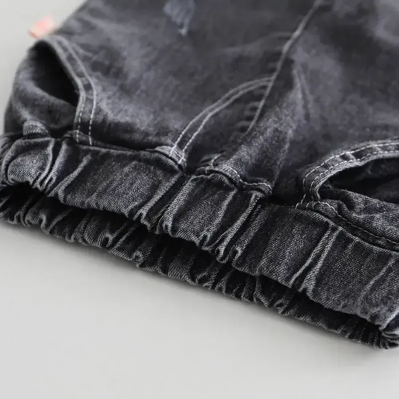 ست بلوز دورس و شلوار جین دخترانه طرح خرگوشی وارداتی - تصویر 4