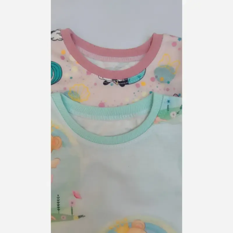 ست بلوز و شلوار راحتی دخترانه طرح زمستانی اسپرت سایز 35 تا 50 - تصویر 2