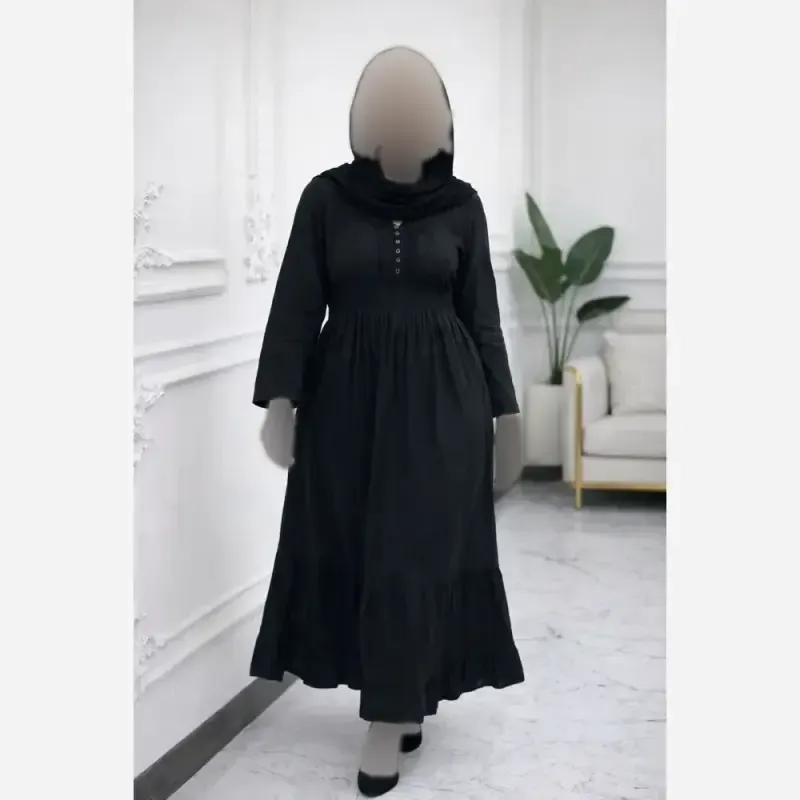 ماکسی ساحلی سنتی هندی خنک و تابستانه فری سایز 38 تا 50 - تصویر 7