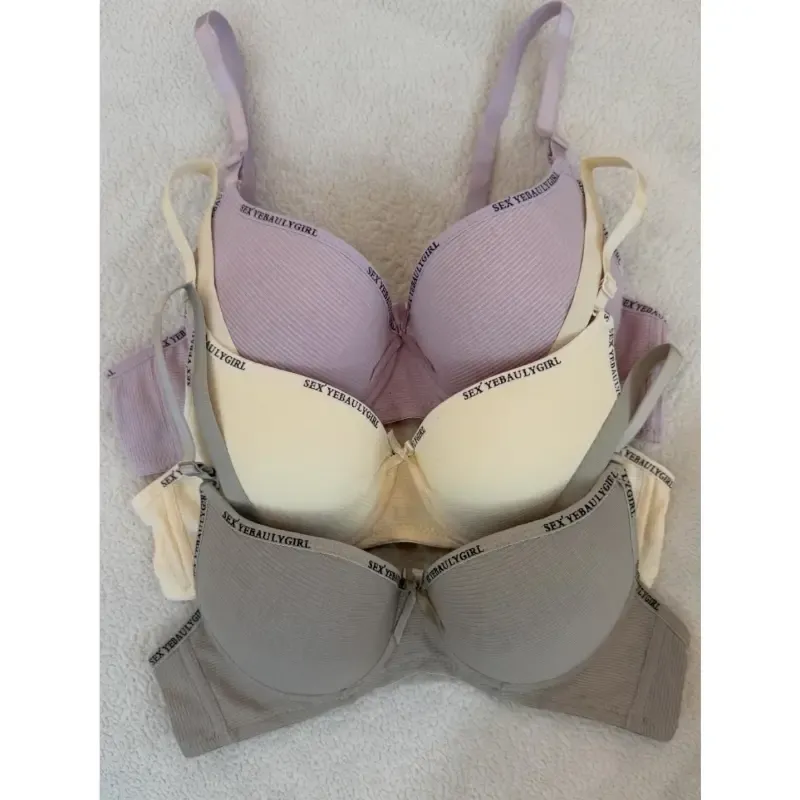 سوتین نخی کبریتی فنردار جکدار زنانه Sexyebau سایز 80 تا 95 - تصویر 3