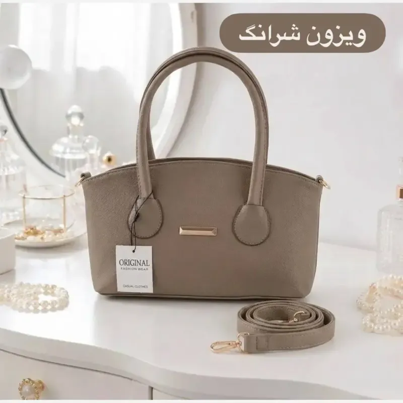 کیف زنانه چرم مصنوعی روزمره و رسمی - تصویر 9