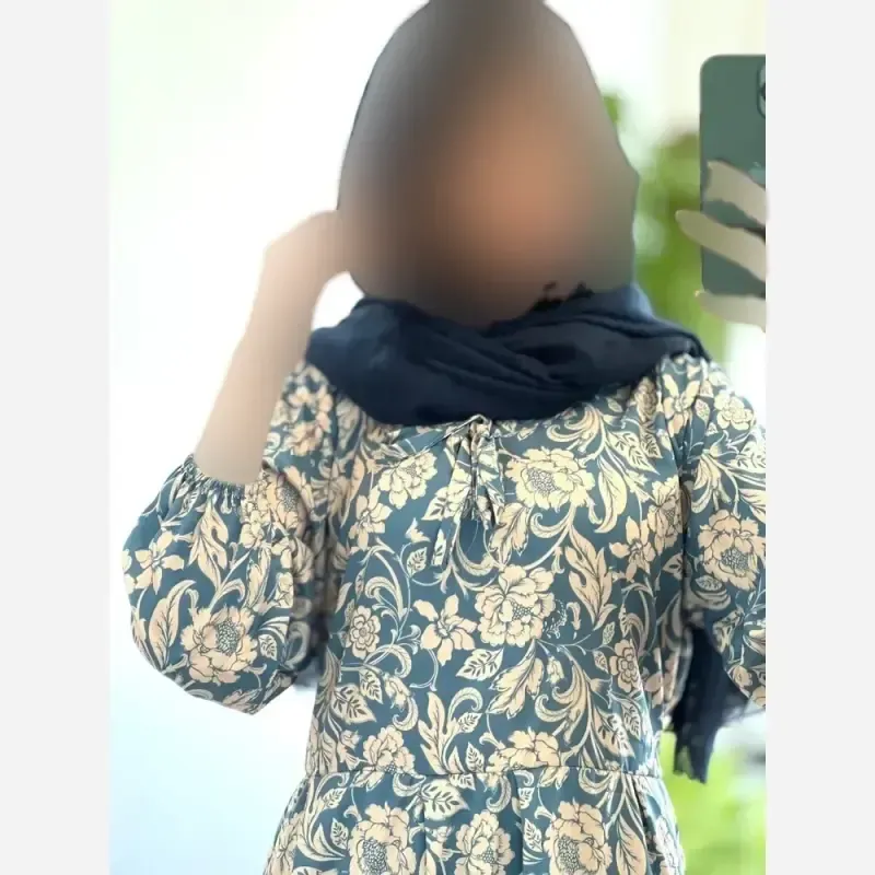 پیراهن ساحلی زنانه جنس فلور بوگاتی فری سایز قد 135 - تصویر 10