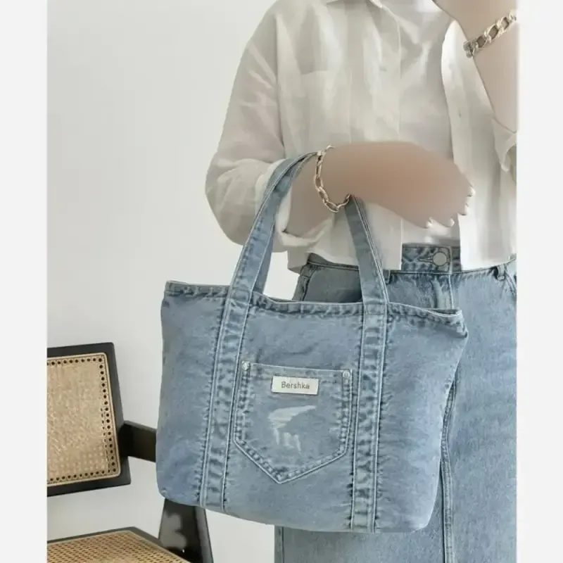 کیف جین لی خارجی درجه یک رنگ ثابت با دوخت تمیز - تصویر 3