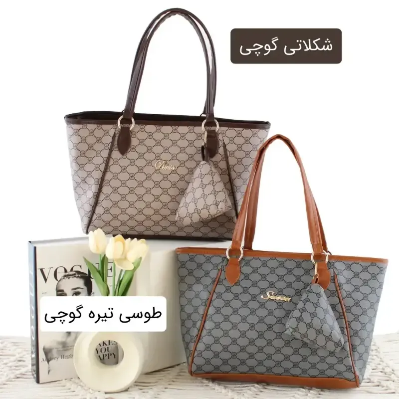 کیف زنانه چرم مصنوعی روزمره و مهمانی - تصویر 5