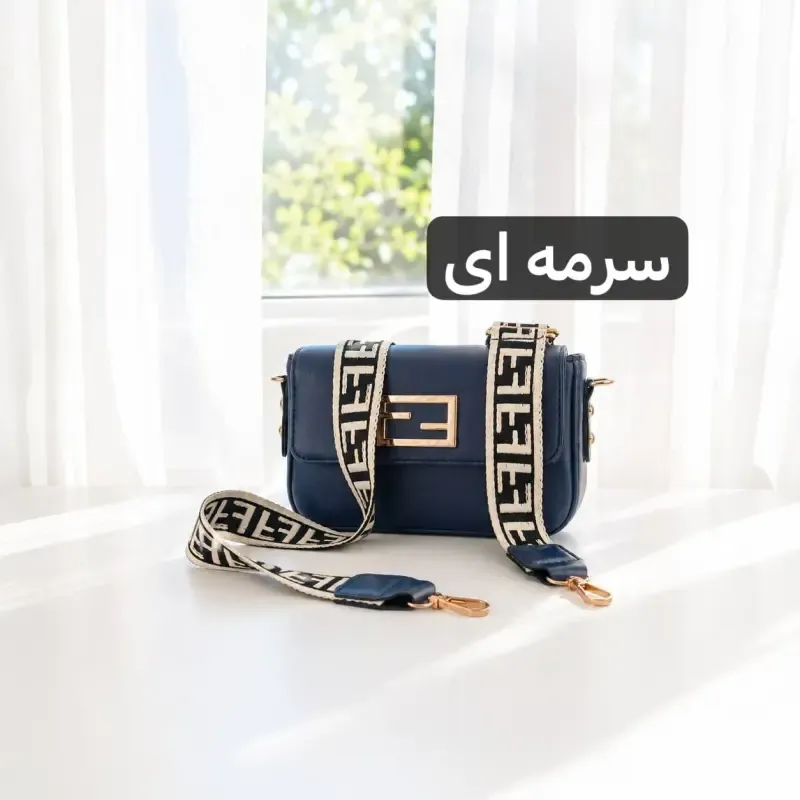 کیف پاسپورتی چرم مصنوعی زنانه روزمره بند بلند ابعاد 21 در 13 سانتی متر - تصویر 8