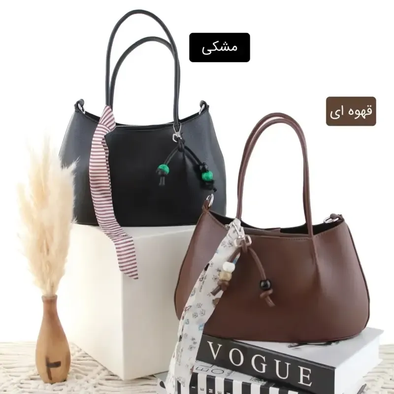 کیف زنانه چرم مصنوعی روزمره و مهمانی مدل سه بند - تصویر 6