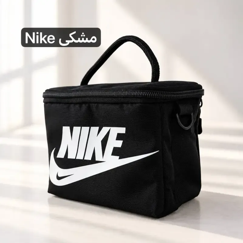 کیف ظرف غذا پارچه ای با بند بلند و جیب دار ابعاد 20 در 15 سانتیمتر - تصویر 5