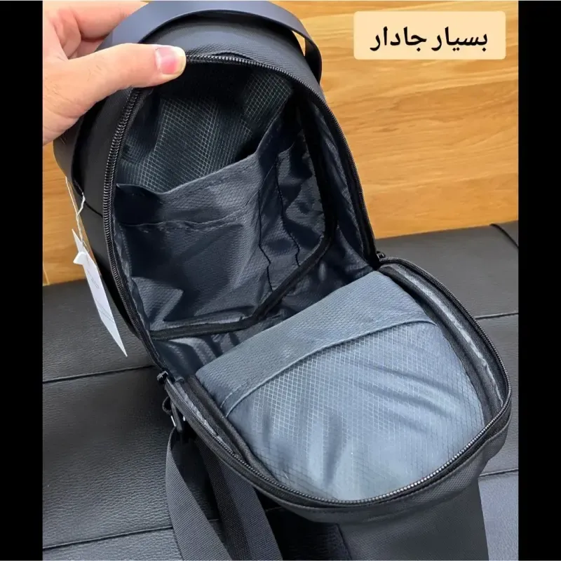 بادی بگ هاردکیس بنج ضد آب پارچه اسکین وارداتی پورت تایپ C و USB دسته عینک دار - تصویر 16