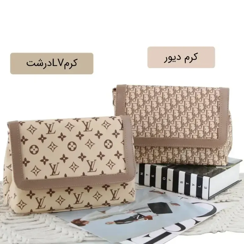 کیف پاسپورتی چرم مصنوعی زنانه روزمره ابعاد 28 در 18 در 10 سانتیمتر - تصویر 3
