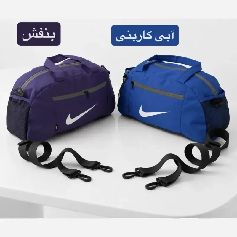 ساک ورزشی مسافرتی اسپرت پارچه ای سه بند ابعاد 40 در 25 در 15 سانتیمتر - تصویر 2