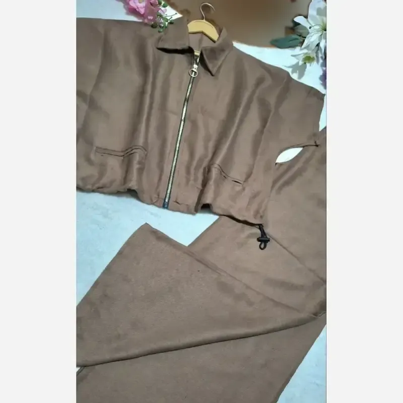 ست وست و شلوار پوپلین پائیزی مونالیزا سایز فری 38 تا 48 - تصویر 7