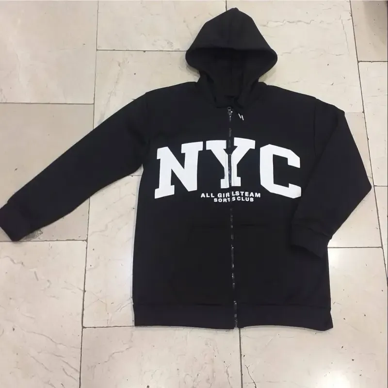 سویشرت NYC فلامنت داخل کرکی فری سایز - تصویر 3
