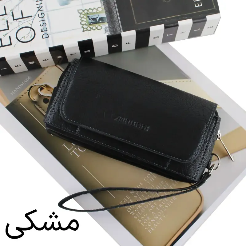 جاکارتی چرم مصنوعی زنانه مدل دکمهدار جیبدار روزمره و اسپرت - تصویر 4