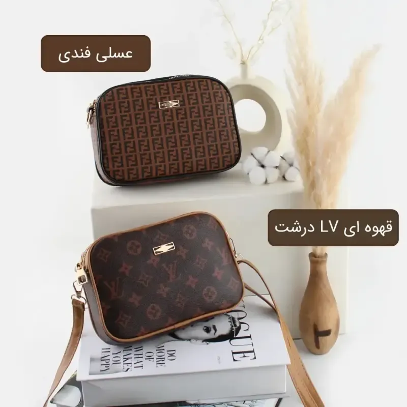 کیف پاسپورتی چرم مصنوعی زنانه روزمره ابعاد 20 در 15 سانتیمتر - تصویر 8