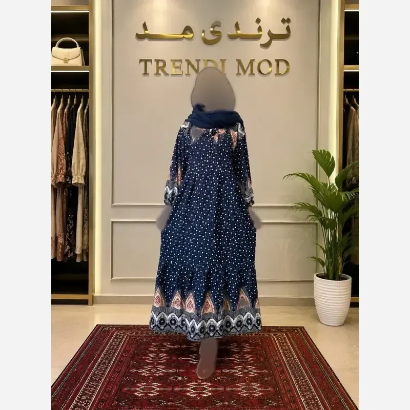 ساحلی نخی طرح توپ توپی فری سایز نرم و راحت - تصویر 4
