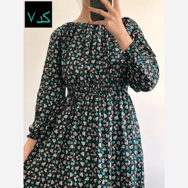 ساحلی نخی طرح دار ماچ خنک و تابستانه فری سایز - تصویر 8