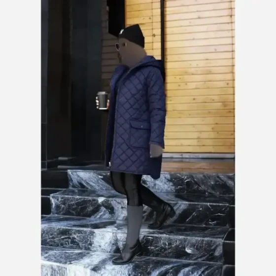 کت چرم زنانه مدل هورسا آستردار رنگ مشکی و قهوه ای تیره