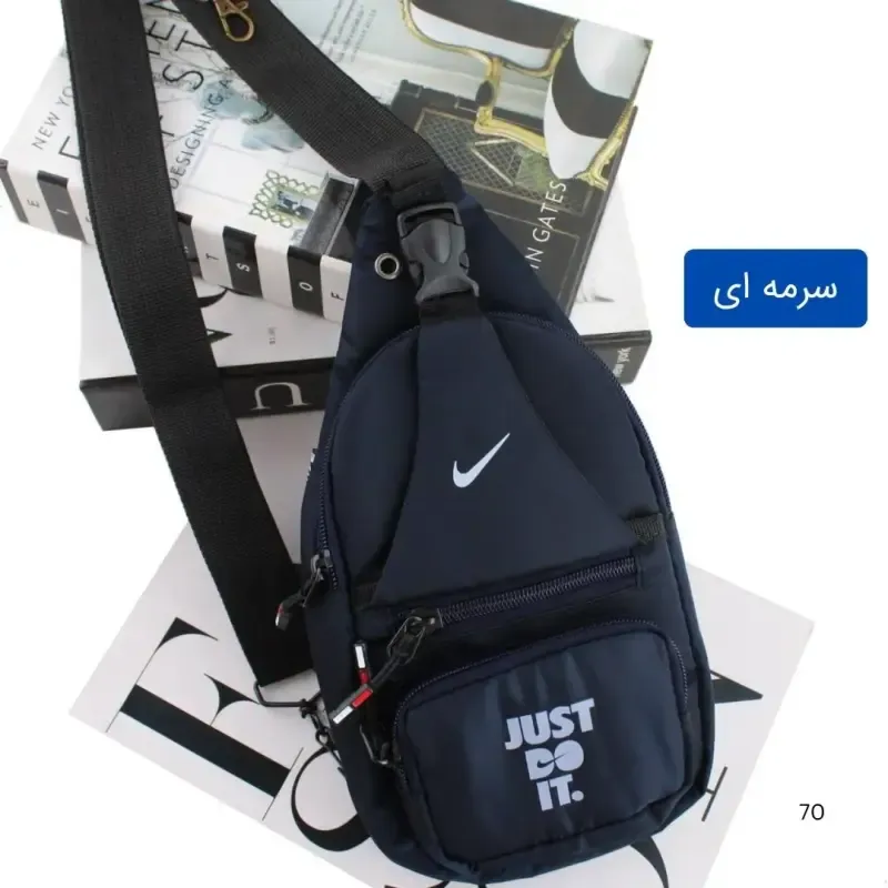 کیف مردانه پارچه ای اسپرت و روزمره بند بلند ابعاد 30 در 15 سانتیمتر - تصویر 4