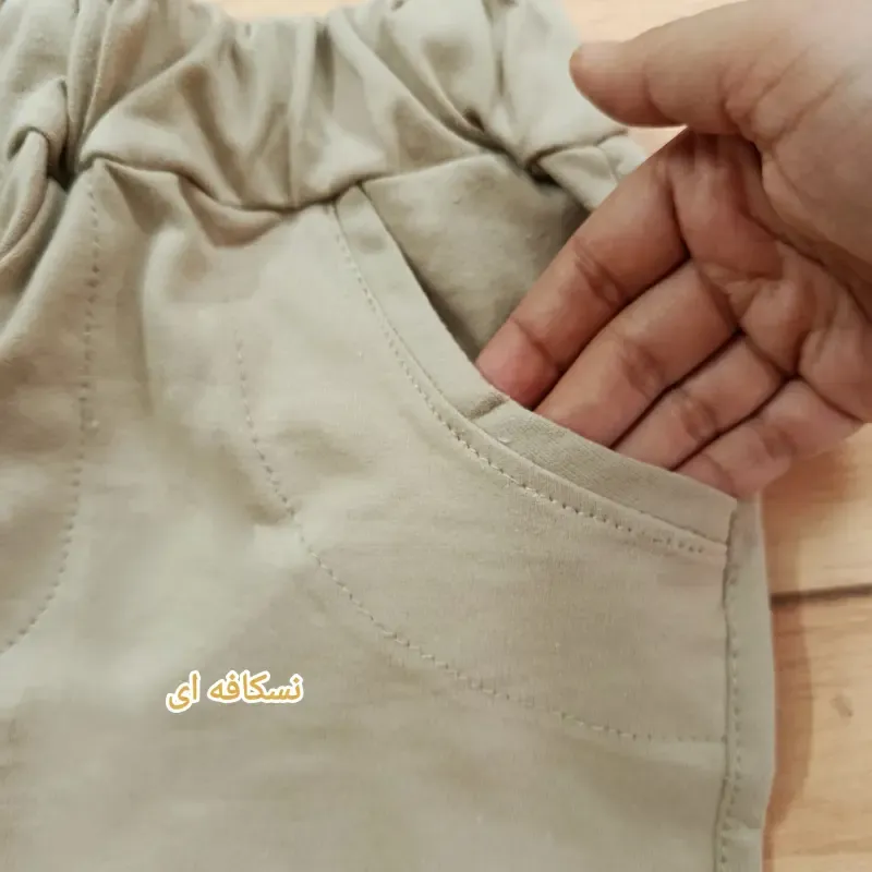 بلوز شلوار دخترانه دورس پاپیون دار مدل بچه گانه - تصویر 6