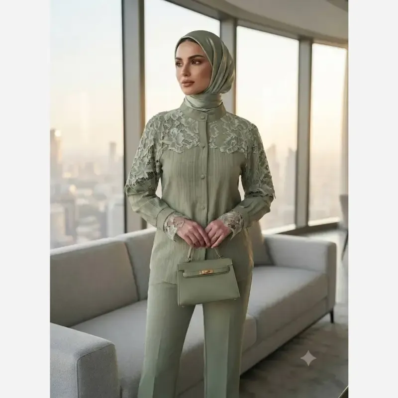 شومیز زنانه توکی کراش مدل دلانا سایز 38 تا 54 - تصویر 12