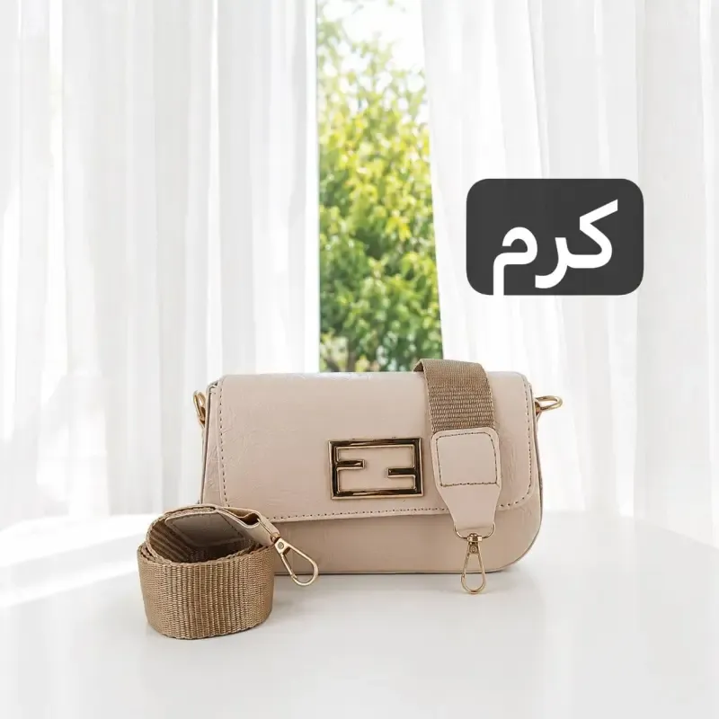 کیف پاسپورتی چرم مصنوعی زنانه روزمره بند بلند ابعاد 21 در 13 سانتی متر - تصویر 6