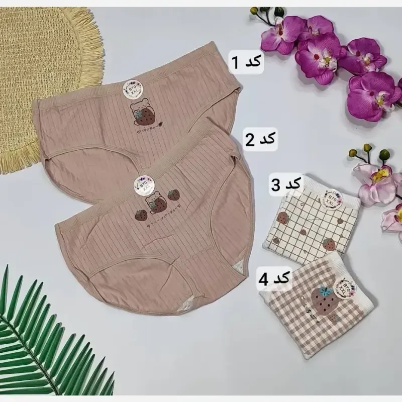 شورت نخی وارداتی زنانه سایز بزرگ XXL دوخت با کیفیت ضد حساسیت - تصویر 2