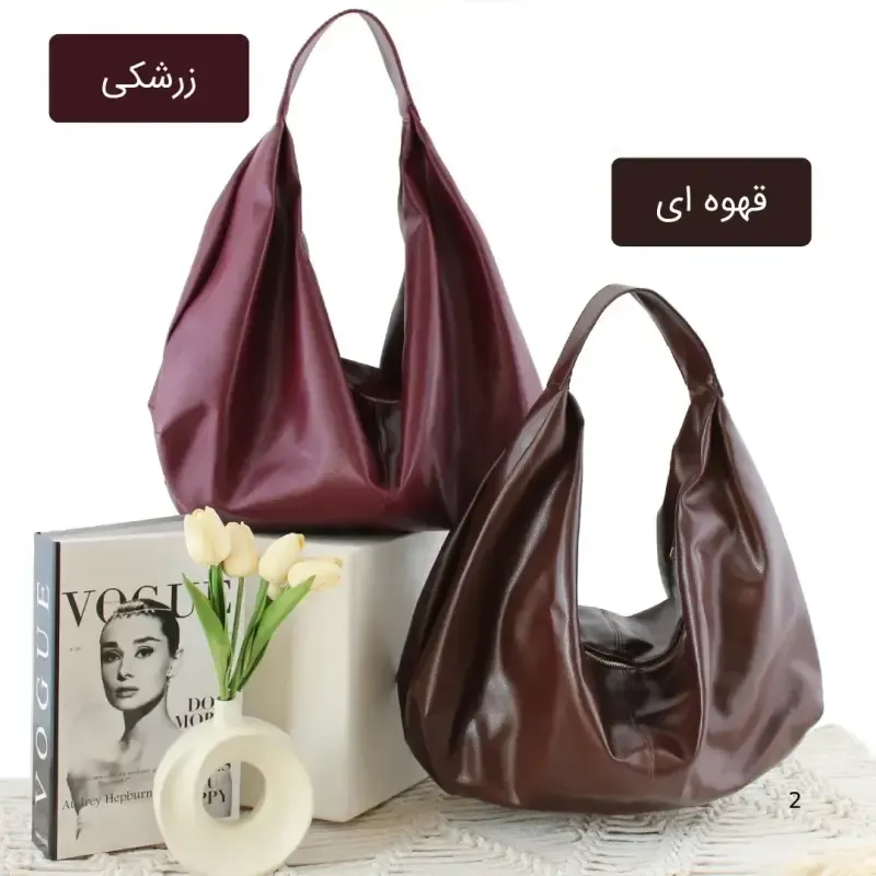 کیف زنانه چرم مصنوعی روزمره اسپرت - تصویر 2