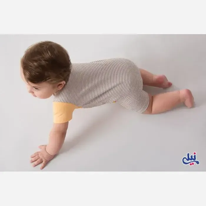 رامپر نوزادی شیر نخ پنبه ضد حساسیت - تصویر 4