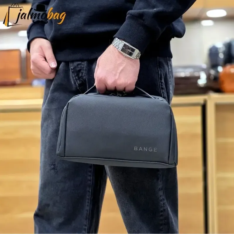 کیف دستی ضد آب بنج جنس اسکین سیلیکون مدل دو خانه جیبی - تصویر 4