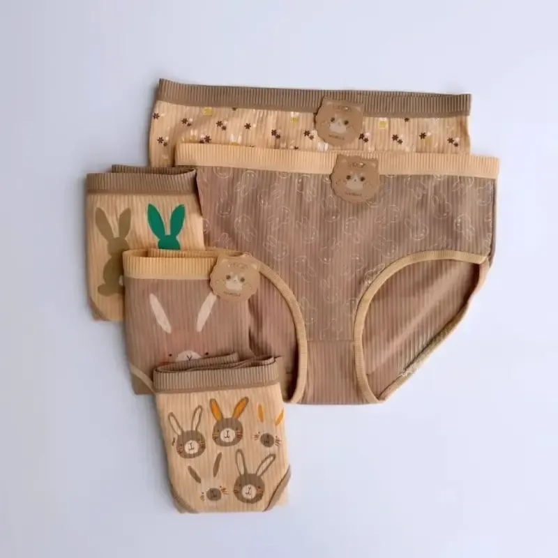 پک 3 عددی شورت زنانه عروسکی خرگوشی نخ پنبه سایز XL لاروزا - تصویر 2