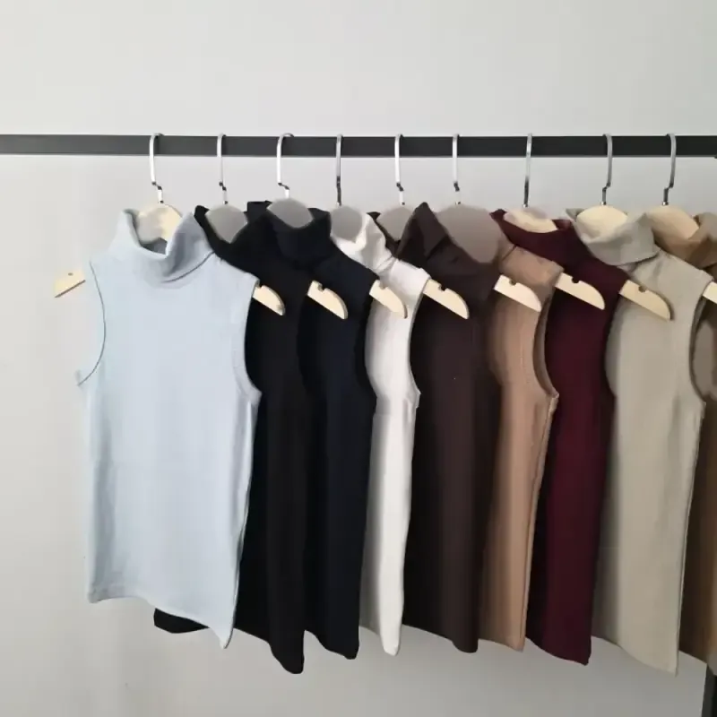تاپ یقه اسکی زنانه جنس فانریپ سوپر پنبه کبریتی فری سایز - تصویر 14