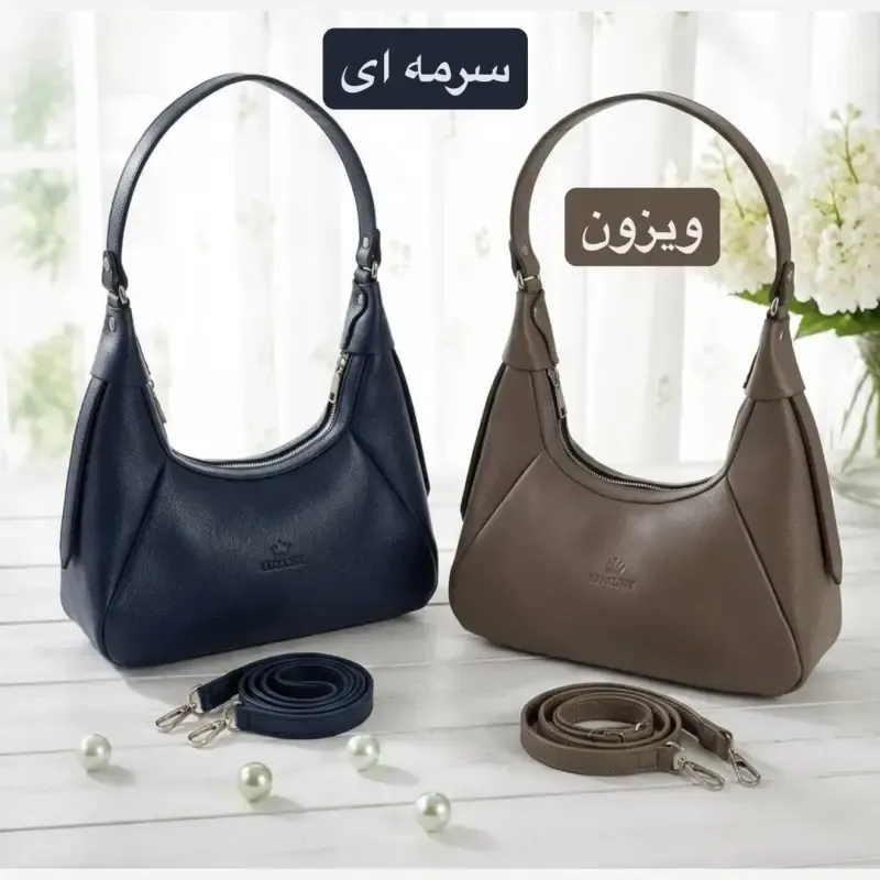 کیف زنانه چرم مصنوعی روزمره مجلسی - تصویر 3