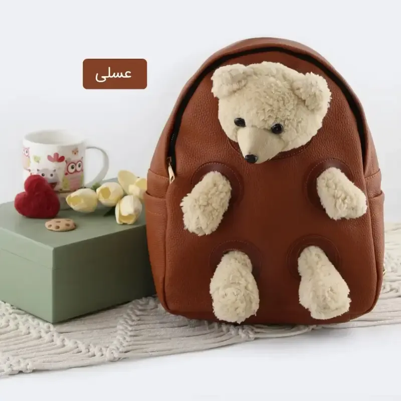 کولهپشتی اسپرت و روزمره چرم مصنوعی زنانه سه بندی ابعاد 33 در 27 سانتیمتر - تصویر 10
