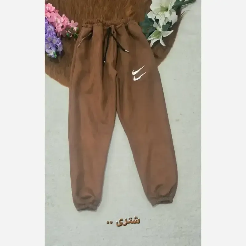 شلوار اسلش سوییت هانا جنس سوییت مخملی کشی سایز 36 تا 50 - تصویر 9