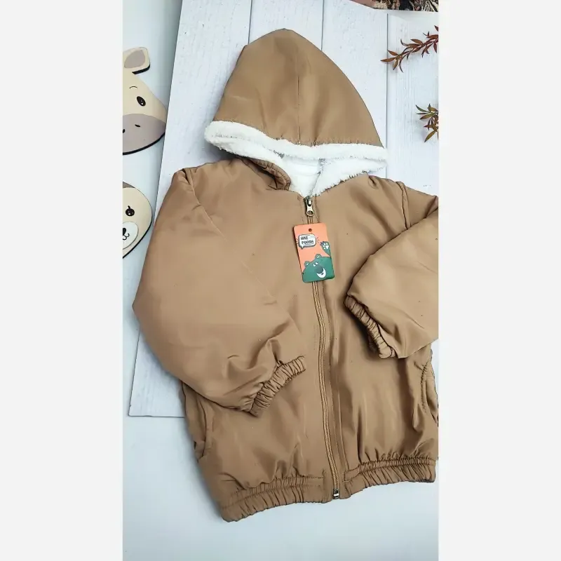 سویشرت بچگانه اسپرت پاییزه و بهاره رویه ضد آب رنگ نود سایز 40 و 45 - تصویر 6