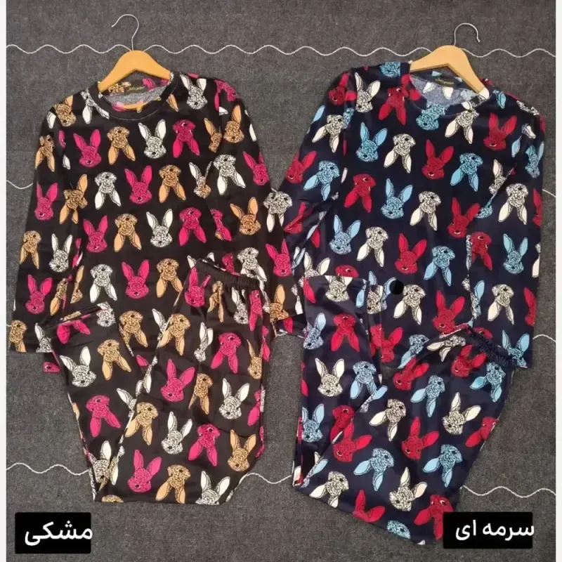 ست مخمل وارداتی طرح خرگوش - تصویر 2