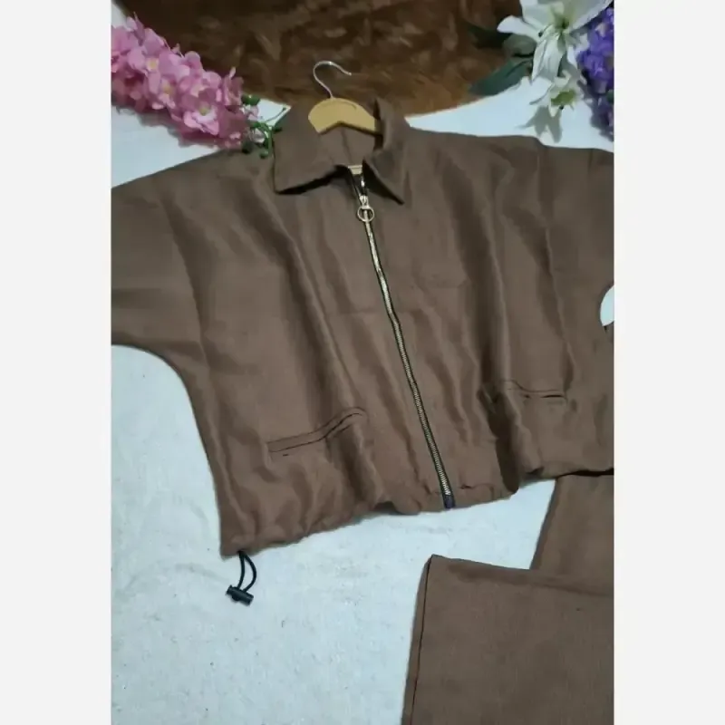 ست وست و شلوار پوپلین پائیزی مونالیزا سایز فری 38 تا 48 - تصویر 18