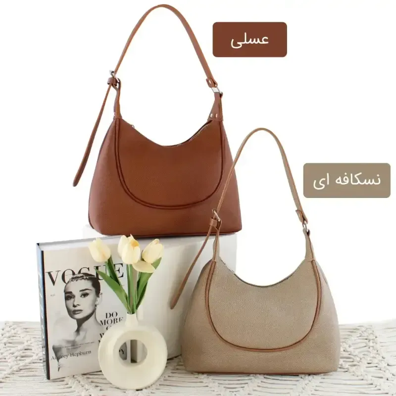 کیف زنانه چرم مصنوعی روزمره اسپرت ابعاد 31 در 23 سانتیمتر - تصویر 4