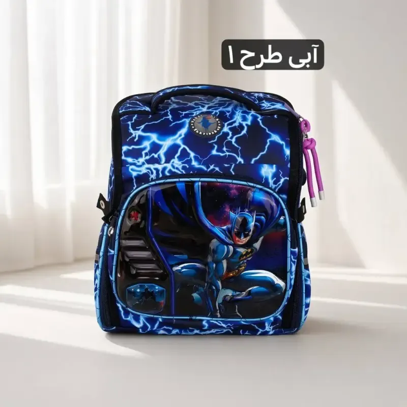کوله پشتی پارچه ای مدرسه و دانشگاه ابعاد 48 در 31 سانتیمتر - تصویر 8