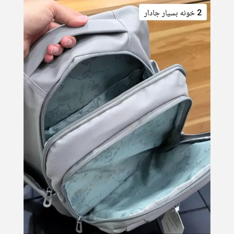 کوله پشتی پاستیلی پریزیدنت برند پرزیدنت وارداتی ضد خش با جای لپ تاپ - تصویر 19
