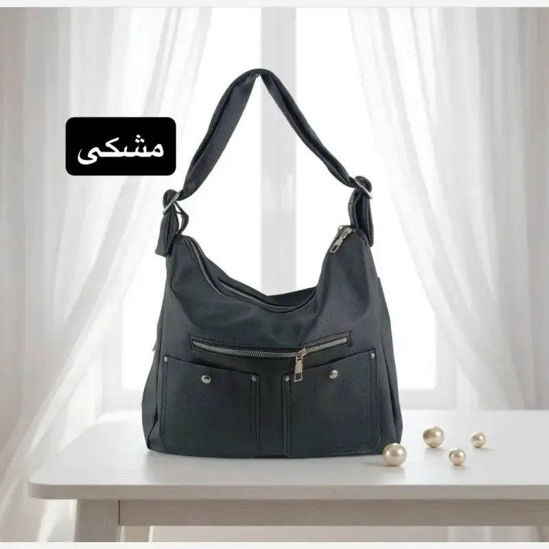 کیف زنانه دخترانه چرم مصنوعی روزمره رسمی مدرسه دانشگاه - تصویر 5