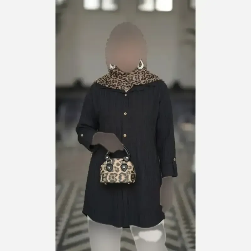 مینی بگ طرح مارک چاپی ابعاد 11 در 15 سانتی متر - تصویر 4