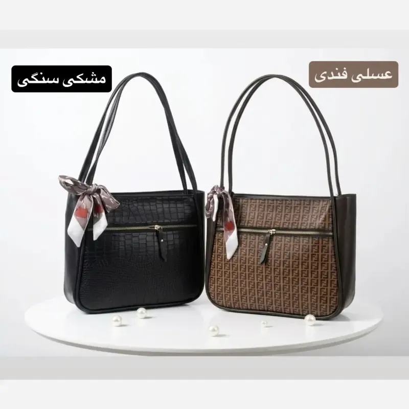 کیف زنانه چرم مصنوعی اسپرت و روزمره - تصویر 2