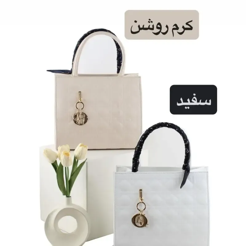 کیف زنانه چرم مصنوعی روزمره و مجلسی مدل سه بند - تصویر 5
