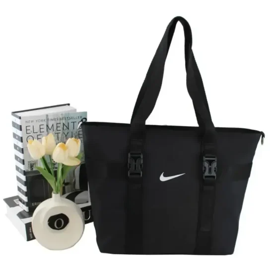 ساک ورزشی و اسپرت پارچه ای سه بند ابعاد 45 در 32 سانتیمتر